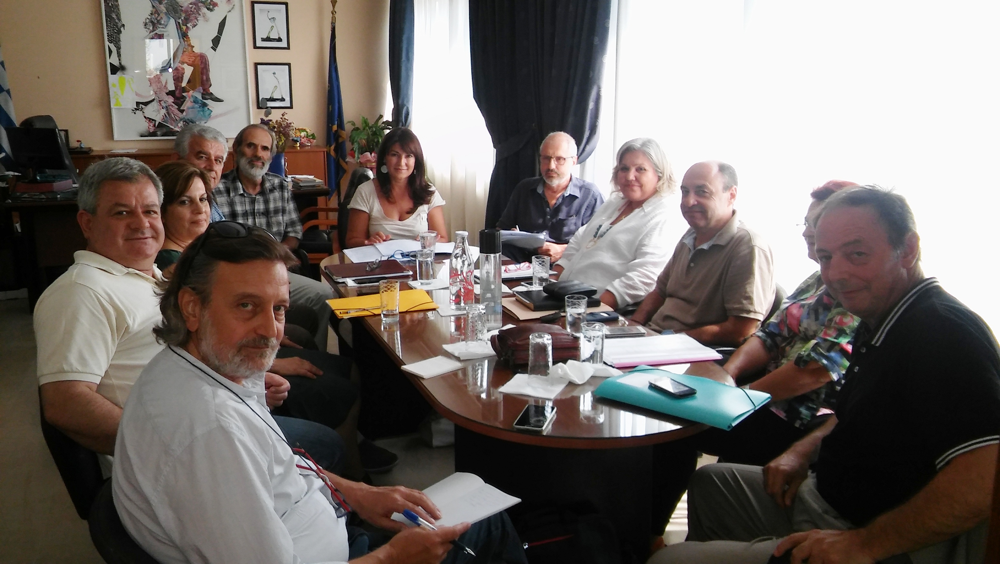 Συνάντηση στην Περιφερειακή Δ/νση Εκπαίδευσης Θεσσαλίας